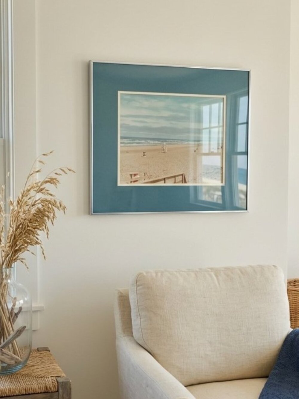 Wall Art Hanging Print Picture Beach Landscape Photograph Sea Ocean Home Decor
